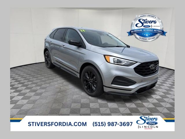 Silver Metallic 2024 Ford Edge SUV / Crossover All-Wheel Drive 8-Speed Automatic