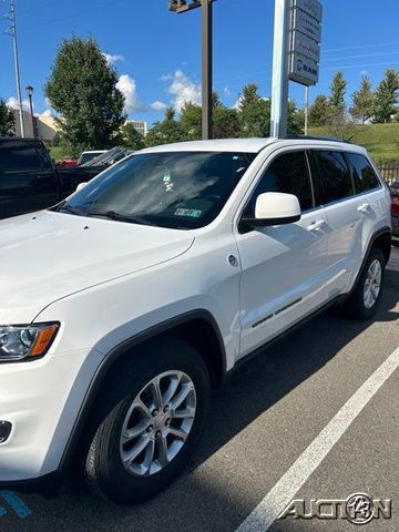 Bright White Clearcoat 2021 Jeep Grand Cherokee SUV / Crossover Four-Wheel Drive 8-Speed Automatic