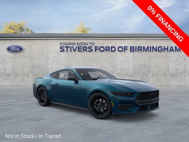 Adriatic Blue Metallic 2026 Ford Mustang Coupe Rear-Wheel Drive Automatic