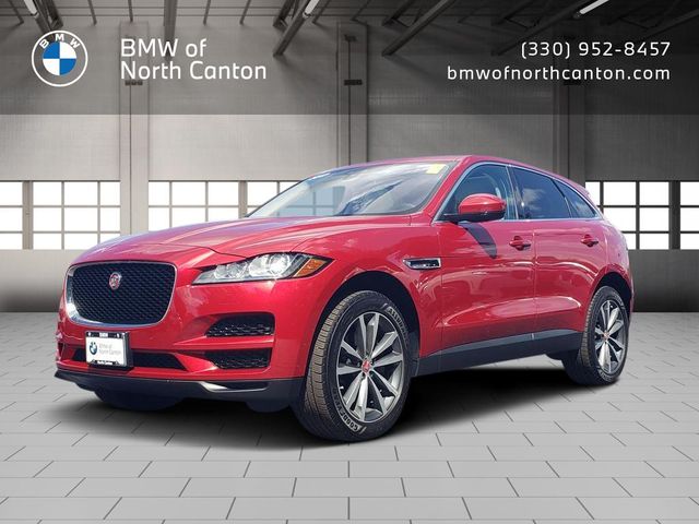 Racing Red 2017 Jaguar F-PACE SUV / Crossover All-Wheel Drive 8-Speed Automatic