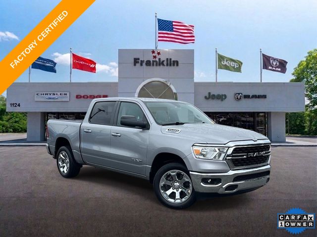 Billet Silver Metallic 2022 RAM 1500 Pickup Truck Four-Wheel Drive Automatic