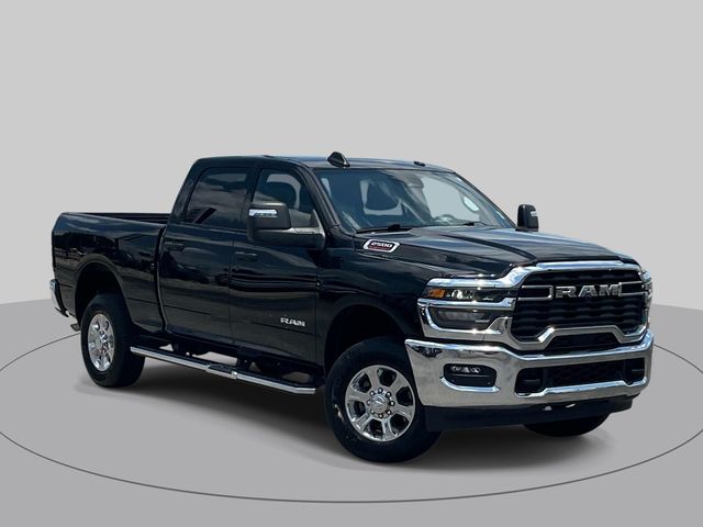 Diamond Black Crystal Pearlcoat 2025 RAM 2500 Pickup Truck Four-Wheel Drive 8-Speed Automatic