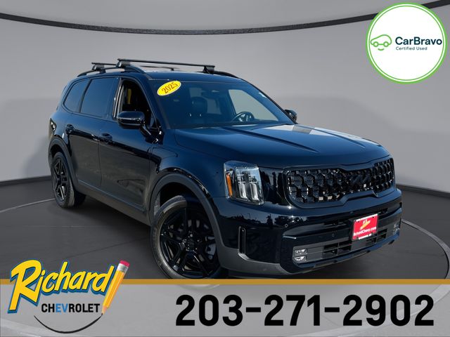 Ebony Black 2025 Kia Telluride SUV / Crossover All-Wheel Drive 8-Speed Automatic