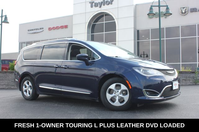 Jazz Blue Pearlcoat 2017 Chrysler Pacifica Touring L Plus FWD Minivan Front-Wheel Drive 9-Speed Automatic
