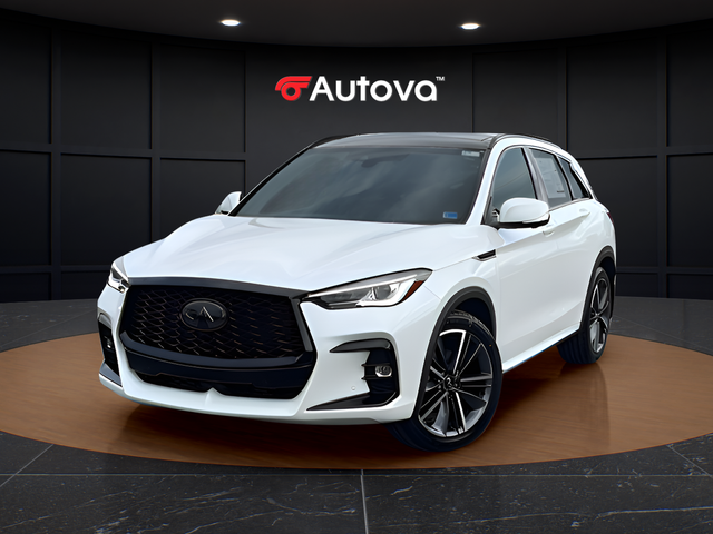Radiant White 2024 INFINITI QX50 SUV / Crossover All-Wheel Drive Continuously Variable Transmission