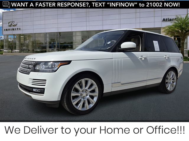 2016 Land Rover Range Rover V8 Supercharged 4WD