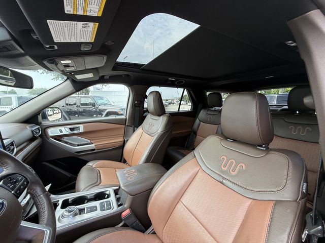 2023 Ford Explorer King Ranch White at Classic Elite Chevrolet Hwy 6