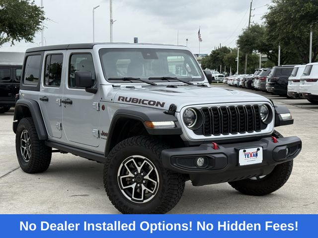 2024 Jeep Wrangler Rubicon Silver at DeMontrond Auto Country