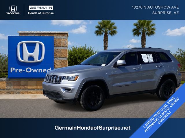 Billet Silver Metallic Clearcoat 2017 Jeep Grand Cherokee SUV / Crossover 4X2 8-Speed Automatic