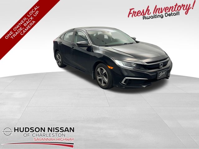 2020 Black Honda Civic LX FWD Sedan