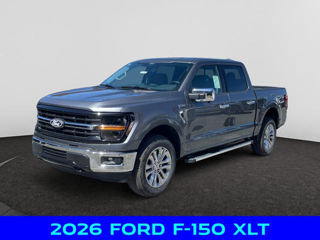 Gray Metallic 2026 Ford F-150 Pickup Truck Four-Wheel Drive Automatic