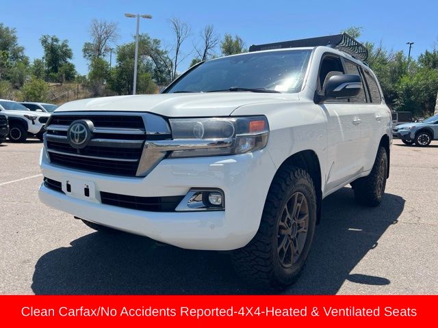 White (Blizzard Pearl) 2021 Toyota Land Cruiser SUV / Crossover All-Wheel Drive 8-Speed Automatic