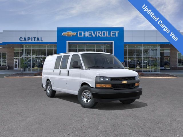 Summit White 2026 Chevrolet Express Cargo Van Rear-Wheel Drive 