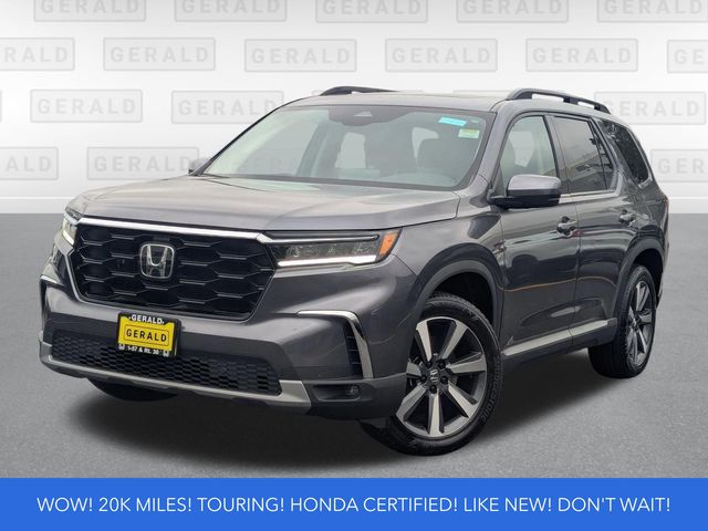 Sonic Gray Pearl 2023 Honda Pilot Touring AWD SUV / Crossover All-Wheel Drive Automatic