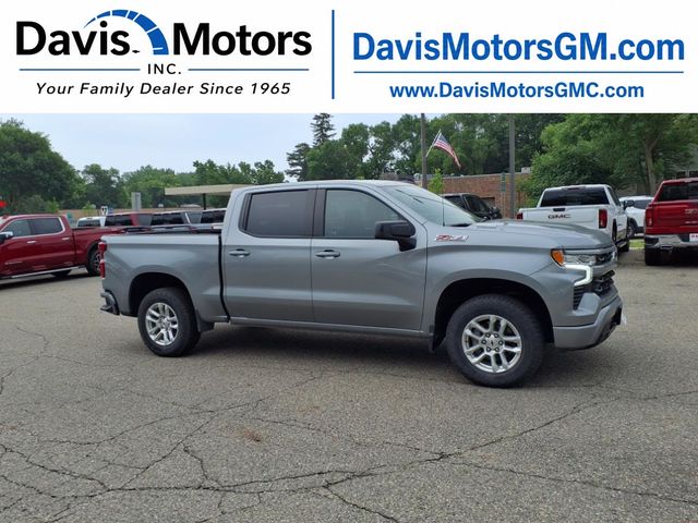 Sterling Gray Metallic 2023 Chevrolet Silverado 1500 Pickup Truck Four-Wheel Drive Automatic