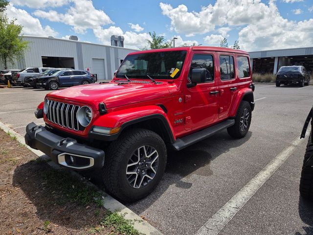 Certified Used 2024 Red Jeep Sahara image 2