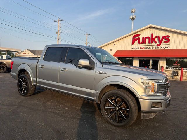 Silver Metallic 2020 Ford F-150 Pickup Truck Four-Wheel Drive Automatic