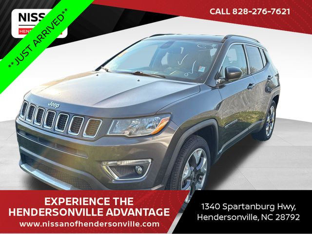 Gray (Granite Crystal Metallic Clearcoat) 2018 Jeep Compass Limited FWD SUV / Crossover Front-Wheel Drive 6-Speed Automatic