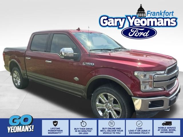 Ruby Red Metallic 2019 Ford F-150 Pickup Truck Four-Wheel Drive Automatic