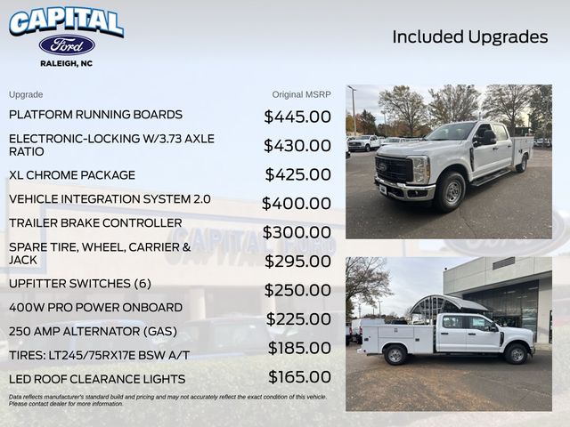 New 2026 White Ford 8FT SERVICE BODY image 3