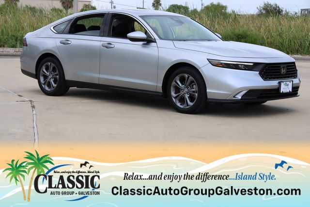 2024 Honda Accord EX Silver at Classic Elite Chevrolet Sugar Land
