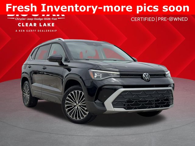 2025 Volkswagen Taos 1.5T SE Black at DeMontrond Automotive Group