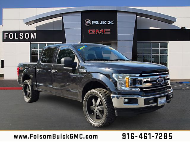 Black 2019 Ford F-150 Pickup Truck Four-Wheel Drive 6-Speed Automatic