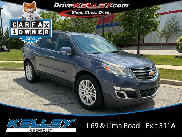 Atlantis Blue Metallic 2014 Chevrolet Traverse SUV / Crossover Front-Wheel Drive 6-Speed Automatic