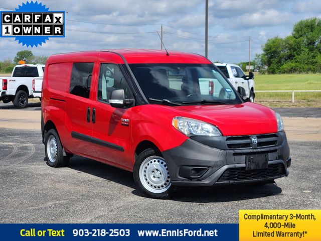 Bright Red 2015 RAM ProMaster City Passenger Wagon Van Front-Wheel Drive 9-Speed Automatic