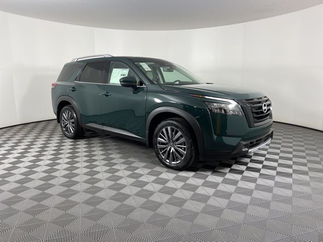 2025 Obsidian Green Pearl Nissan Pathfinder SL FWD SUV