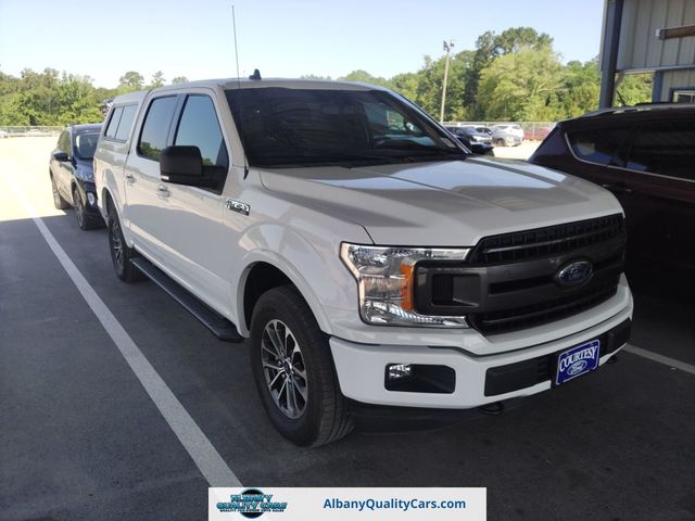 Oxford White 2019 Ford F-150 XLT SuperCrew 4WD Pickup Truck Four-Wheel Drive Automatic