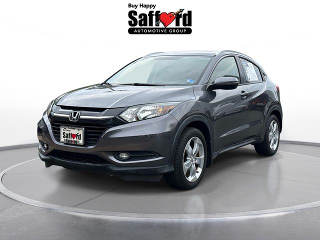 Gray 2016 Honda HR-V SUV / Crossover All-Wheel Drive Continuously Variable Transmission
