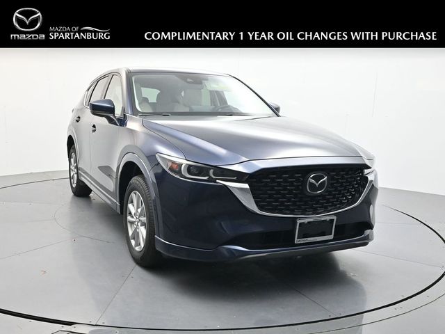 Deep Crystal Blue Mica 2025 Mazda CX-5 SUV / Crossover All-Wheel Drive 6-Speed Automatic