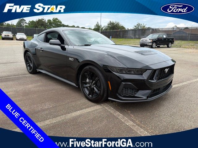 Shadow Black 2026 Ford Mustang Coupe Rear-Wheel Drive 6-Speed Manual