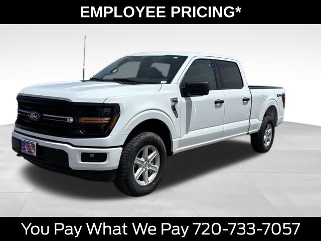 Oxford White 2026 Ford F-150 XLT SuperCrew 4WD Pickup Truck Four-Wheel Drive Automatic
