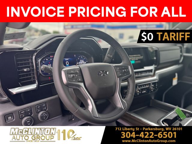 2025 Summit White Chevrolet Silverado 2500HD LT 4X4 Truck