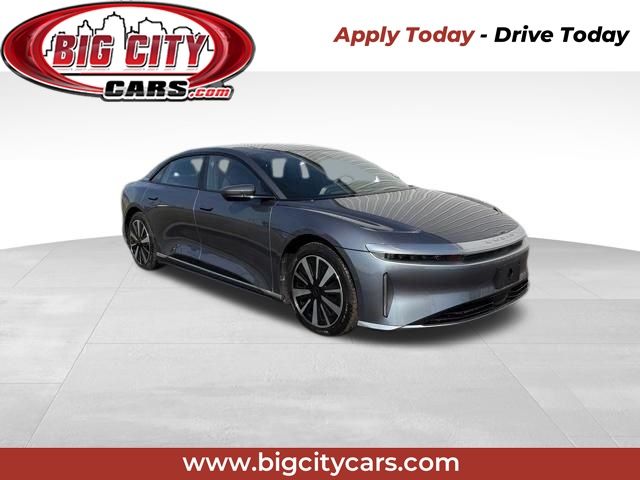 Gray 2024 Lucid Air Sedan All-Wheel Drive 1-Speed Automatic
