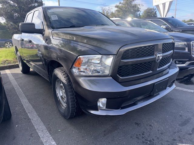 Gray (Granite Crystal Metallic Clearcoat) 2018 RAM 1500 Express Quad Cab RWD Pickup Truck 4X2 8-Speed Automatic
