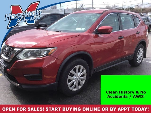 Red (Palatial Ruby) 2017 Nissan Rogue S AWD SUV / Crossover All-Wheel Drive Continuously Variable Transmission