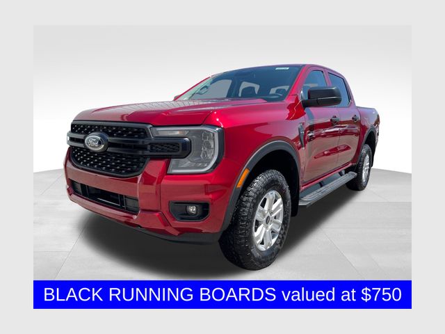 Ruby Red Metallic Tinted Clearcoat 2026 Ford Ranger Pickup Truck Four-Wheel Drive Automatic