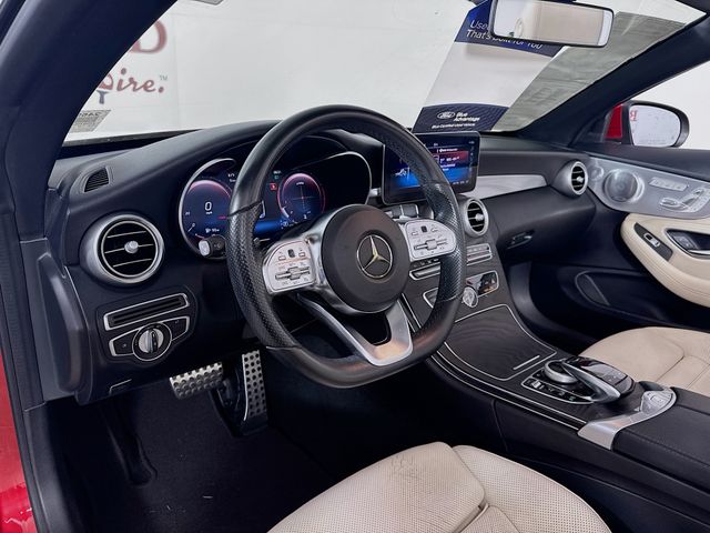 2019 Red Mercedes-Benz C-Class C 300 RWD Convertible
