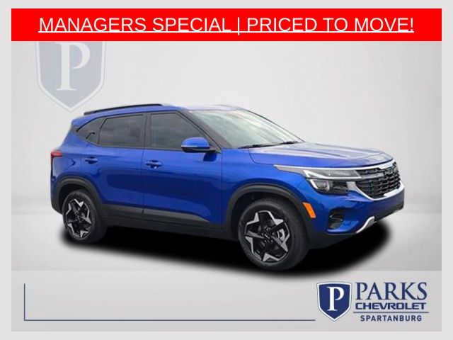 Neptune Blue 2026 Kia Seltos S FWD SUV / Crossover Front-Wheel Drive Continuously Variable Transmission