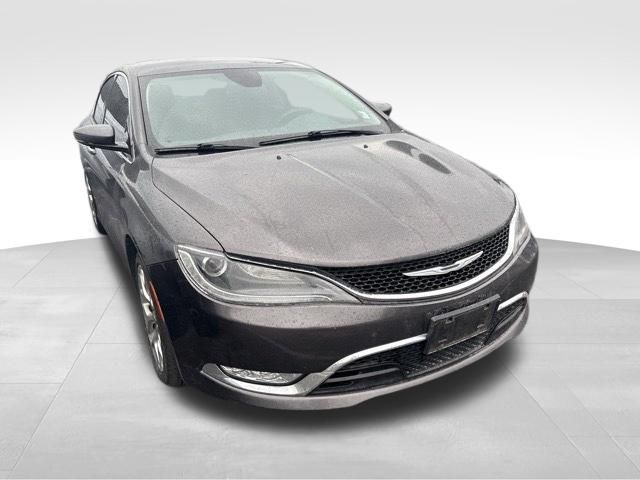 Gray (Granite Crystal Metallic Clearcoat) 2015 Chrysler 200 Sedan All-Wheel Drive 9-Speed Automatic