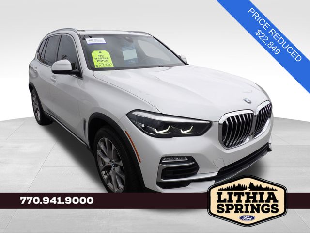White Metallic 2019 BMW X5 SUV / Crossover All-Wheel Drive 8-Speed Automatic