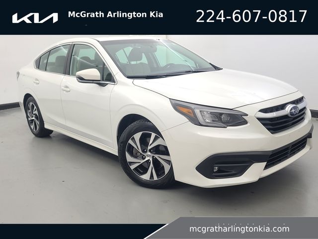 Crystal White Pearl 2022 Subaru Legacy Sedan All-Wheel Drive Continuously Variable Transmission