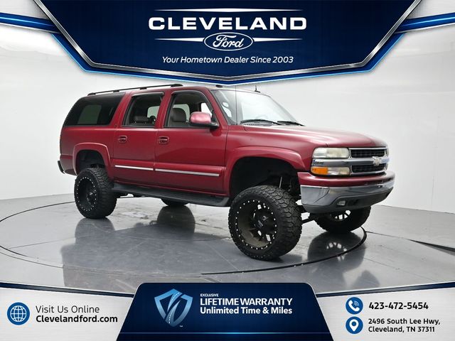 Sport Red Metallic 2004 Chevrolet Suburban SUV / Crossover Rear-Wheel Drive 4-Speed Automatic Overdrive