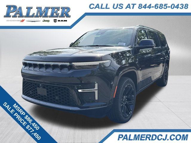 Black 2026 Jeep Grand Wagoneer L SUV / Crossover Four-Wheel Drive 8-Speed Automatic