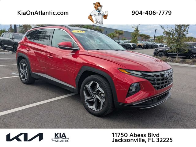Calypso Red 2023 Hyundai Tucson SUV / Crossover Front-Wheel Drive 8-Speed Automatic