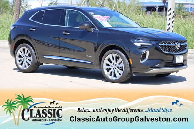 Black (Ebony Twilight Metallic) 2023 Buick Envision Avenir FWD SUV / Crossover Front-Wheel Drive 9-Speed Automatic