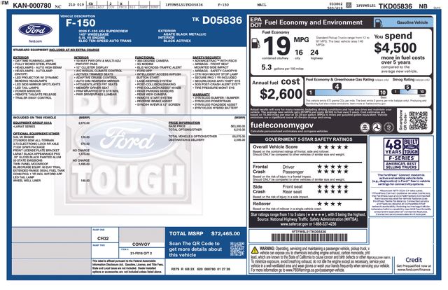 New 2026 Black Ford Lariat image 34